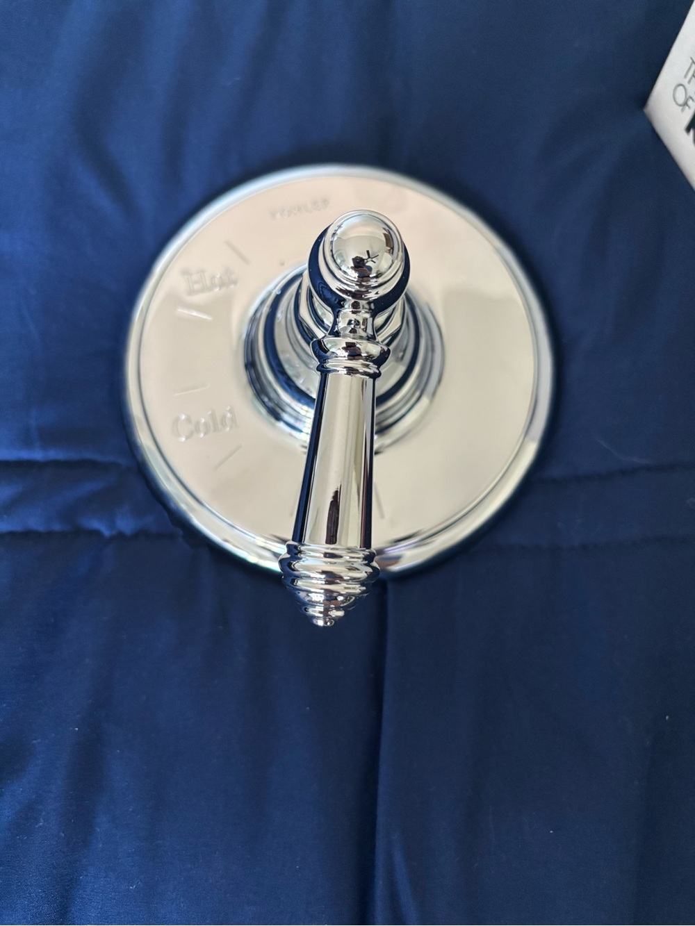 Kohler Chrome Single-Handle Shower Valve Trim in Silver